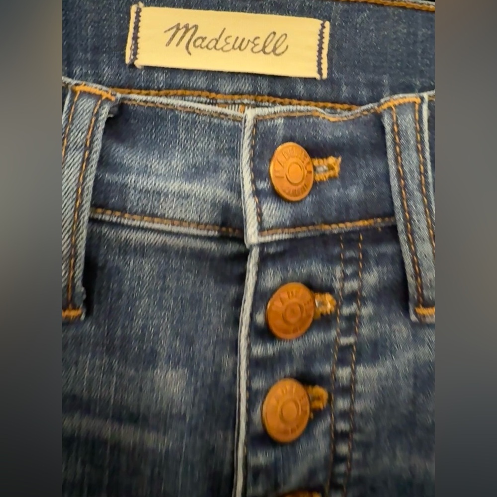 Madewell 10” High Rise Skinny Crop - Picture 12 of 16
